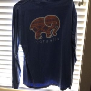 Purple Ivory Ella Long Sleeve Shirt